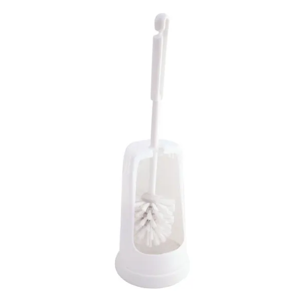 Cepillo de inodoro blanco