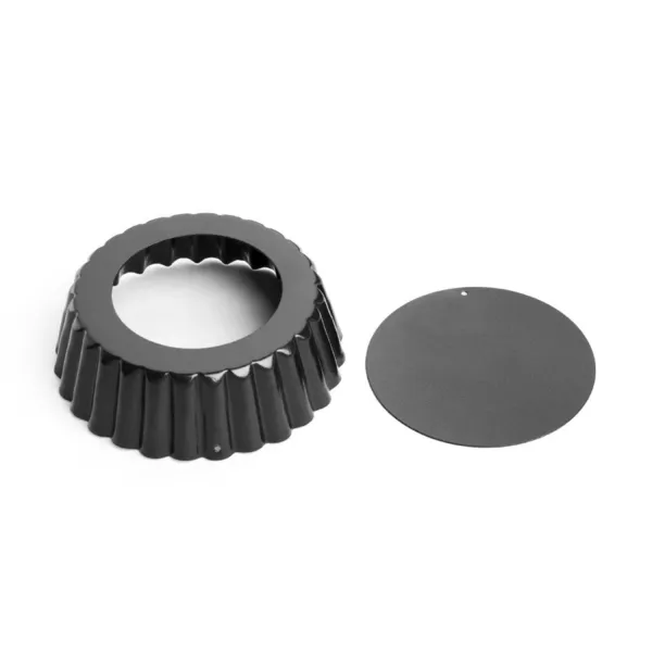 Molde Para Quiche Acanalado Profundo Antiadherente - Ø 100mm