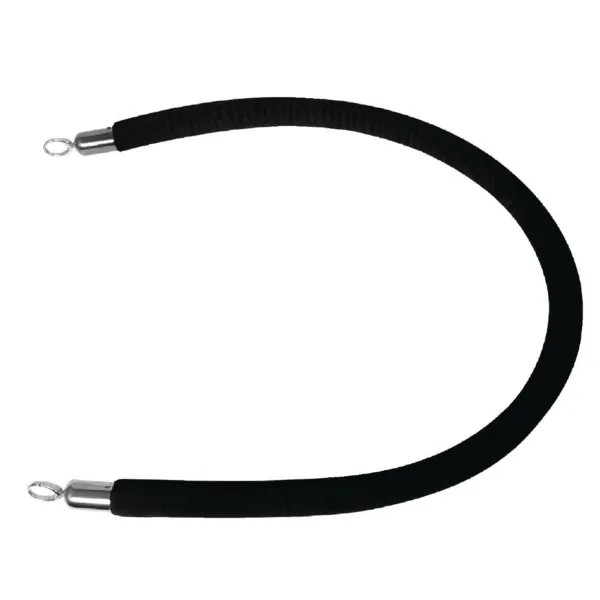 Cinta de bienvenida negra - 2,5 m