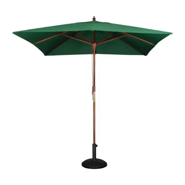 Parasol Cuadrado Verde - L 2500mm