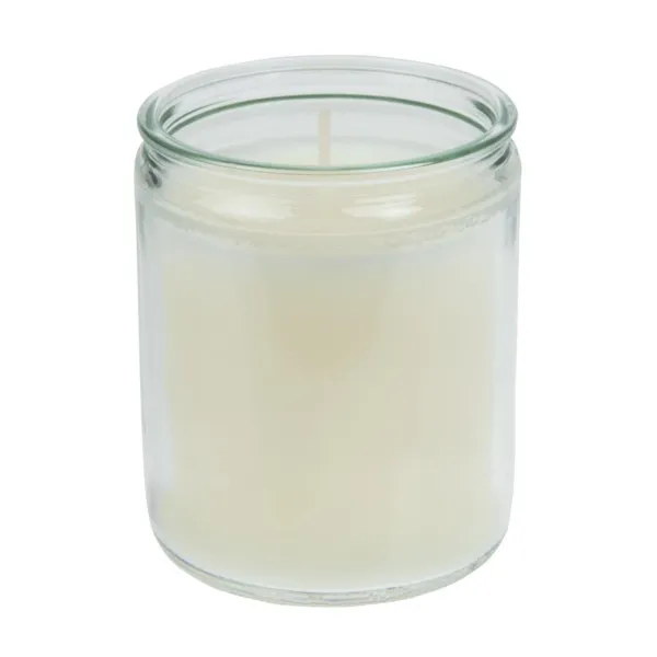Vela de vidrio transparente Bolsius Starlight - Lote de 8