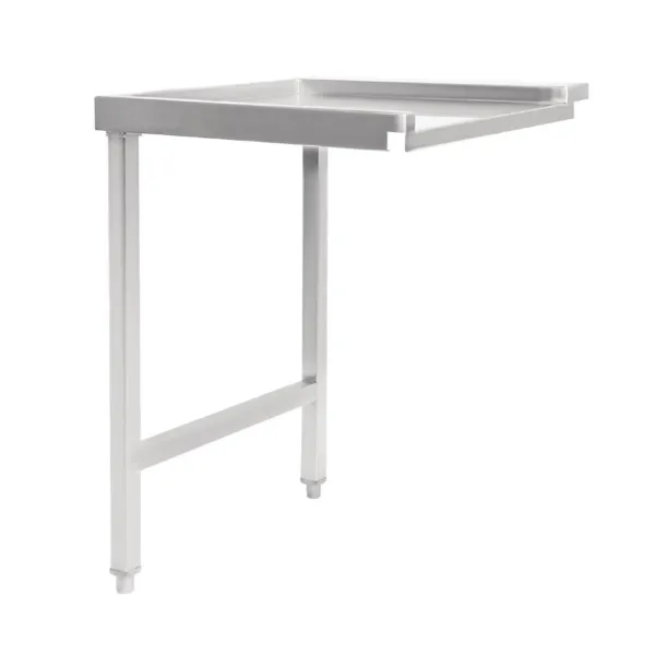 Mesa de salida izquierda para lavavajillas de campana - L 600mm