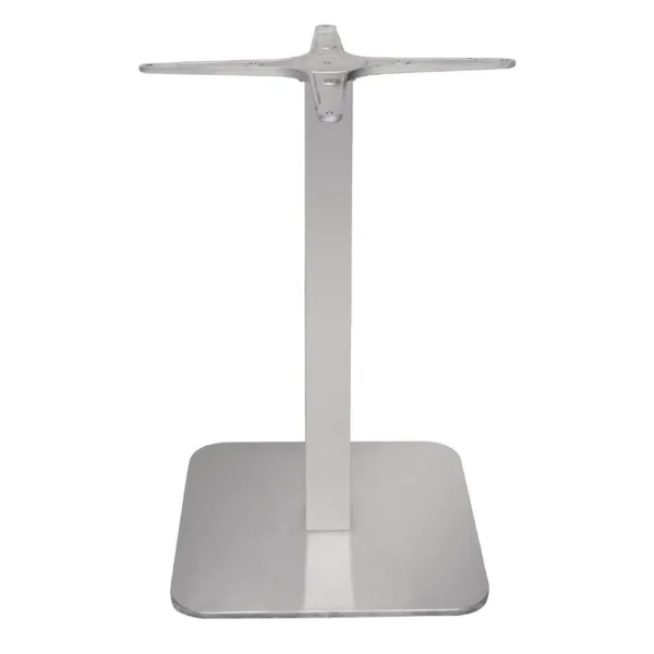 Pata De Mesa Cuadrada en Inox - L 400mm