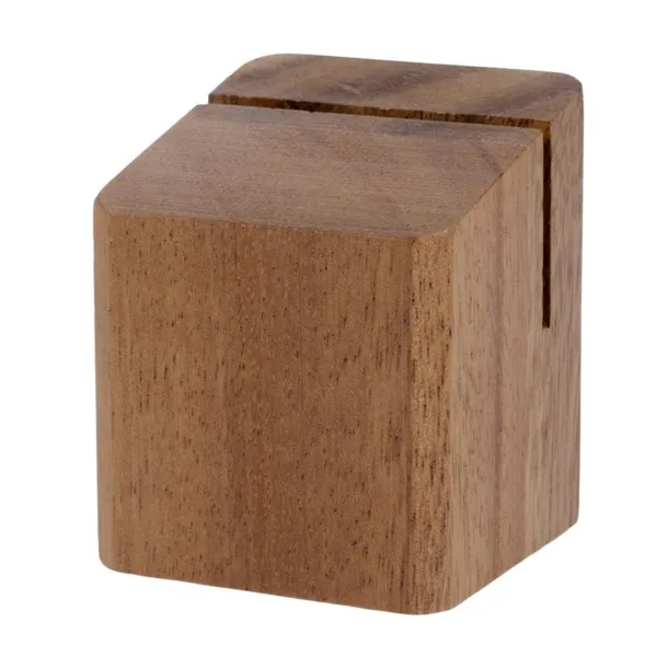 Porta menú de madera