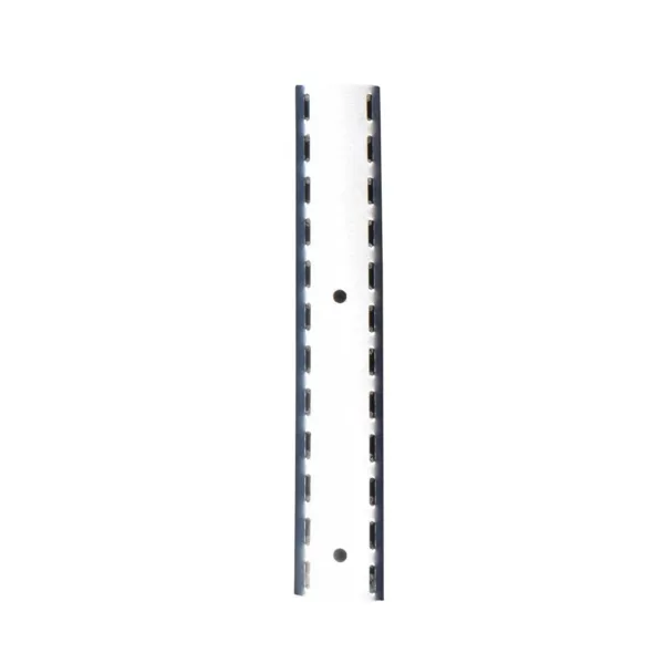 Cremallera de acero inoxidable para estantes de pared - L 250 mm