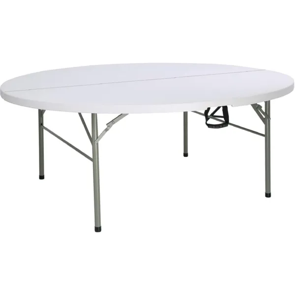 Mesa redonda plegable
