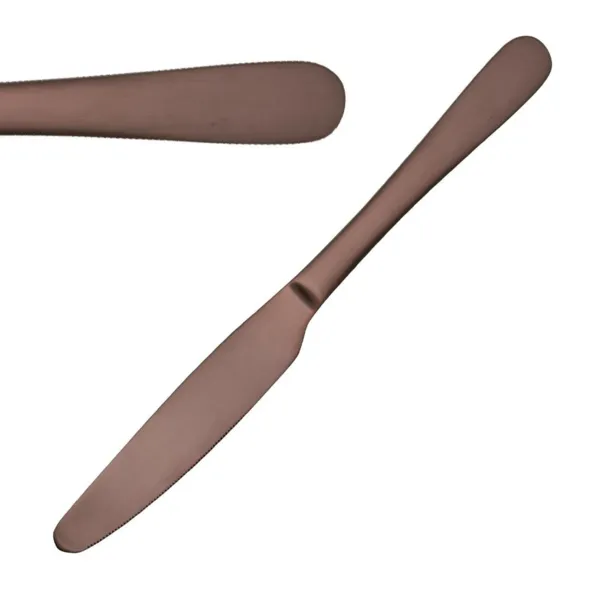 Cuchillos de postre de cobre Cyprium - Lote de 12