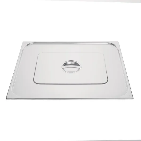 Tapa de Acero Inoxidable Doble - GN 2/1 Acero Inoxidable