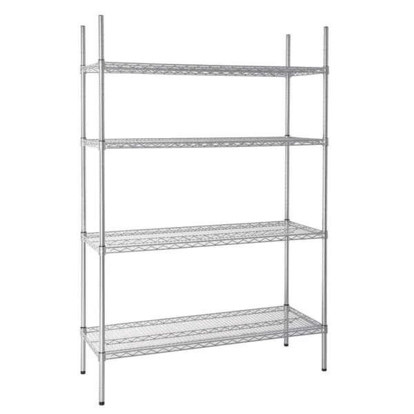Estantería Modular 4 Niveles - L 1220 x P 457 mm