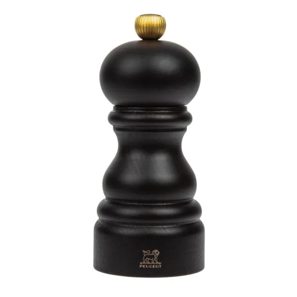 Molino de pimienta de madera oscura de 127 mm