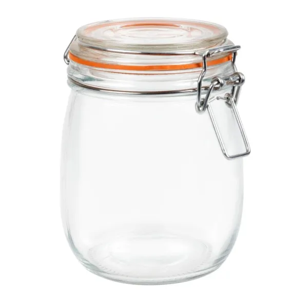 Bote de conservas con clip de 750 ml