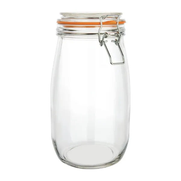 Bote de conservas con clip de 1,5 L