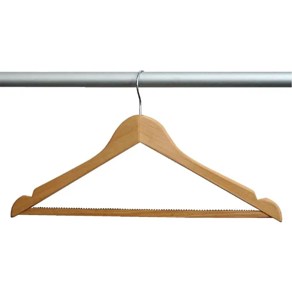 Percha de madera estándar - Lote de 10