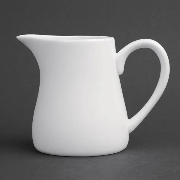 Recipientes de leche blancos 212ml