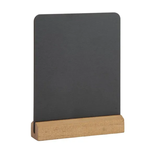 Mini Pizarras de Mesa Elegantes 100 x 80 mm - Lote de 4