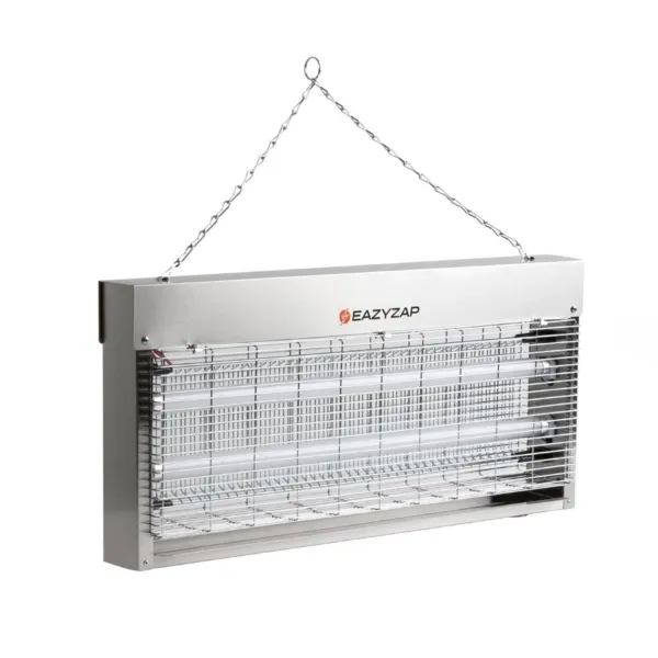 Desinsecticida LED de Acero Inoxidable Cepillado 20 W