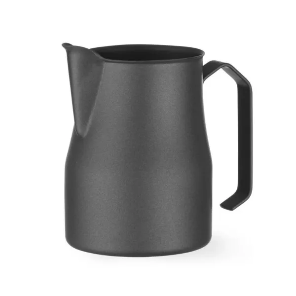 Jarra de Leche con Pico Vertedor en V Negra - 0,7 L