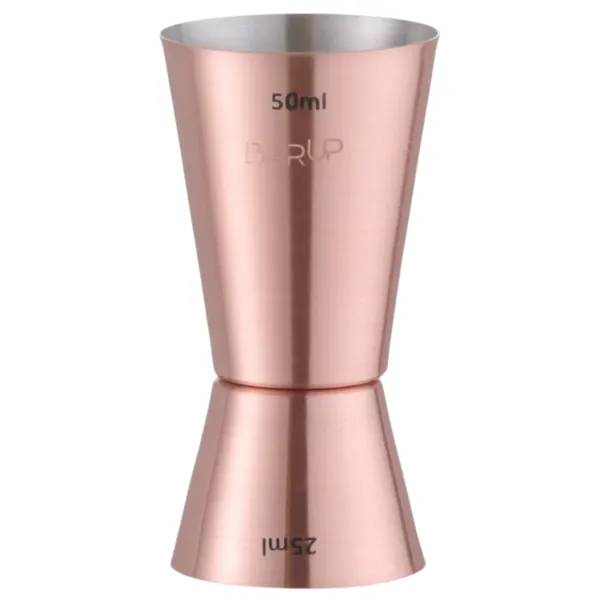 Dosificador Doble Cobreado - 25 y 50 mL
