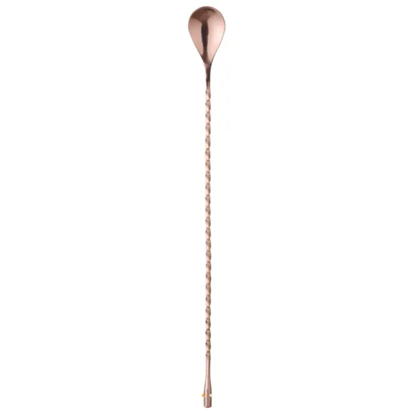 Cuchara de Cóctel Cobriza - L 385 mm