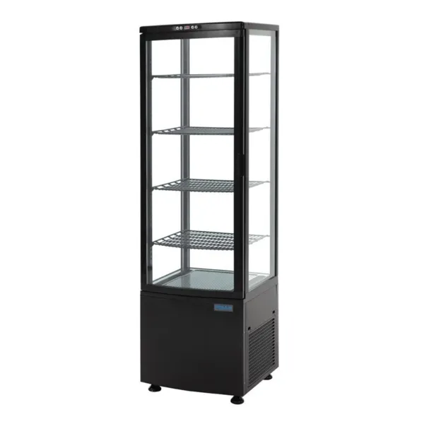 Vitrine Refrigerada - Puerta Curvada - Serie Negra C 235 L