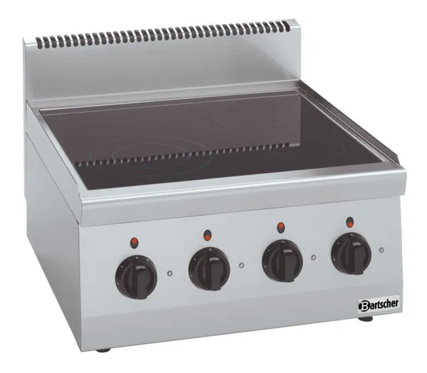 Horno Eléctrico de Sobremesa 4 Fuegos Vitrocerámica - Serie 600