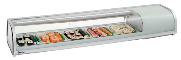 Expositor Refrigerado para Sushis - 5 x GN 1/2