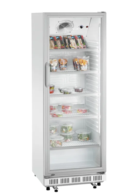 Armario Refrigerado Positivo Vidriado Blanco - 360 L