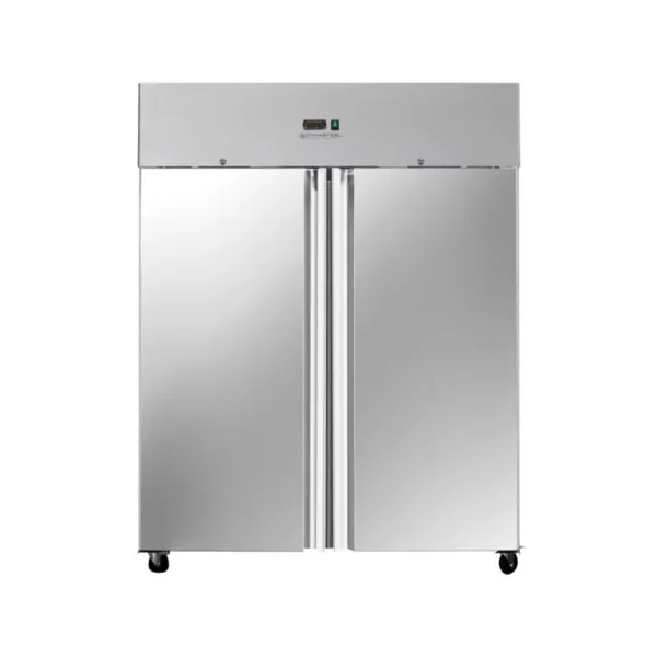 Armario Refrigerado Positivo 1400 L Inox 2 Puertas GN 2/1, Frío Ventilado -2/+8°C, Gas R290, 508 W