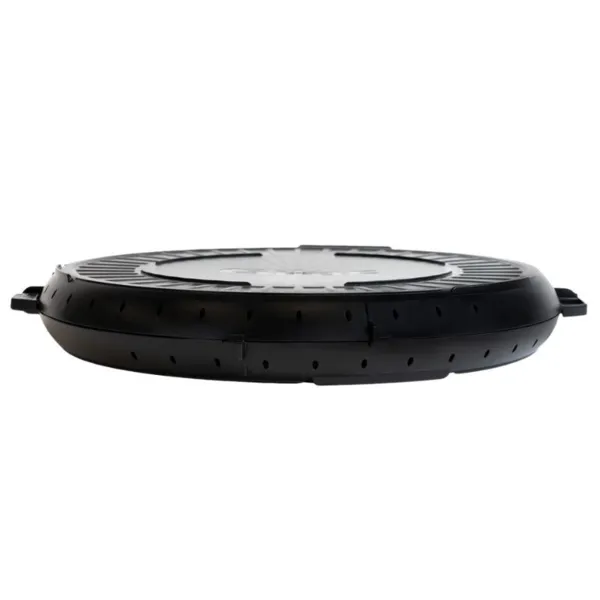 Caja Redonda Reutilizable - Ø 330 mm - Negro - Lote de 10
