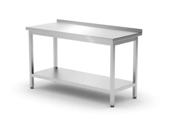 Mesa Mural Profi Line con Estante - L 1400 x P 600 mm