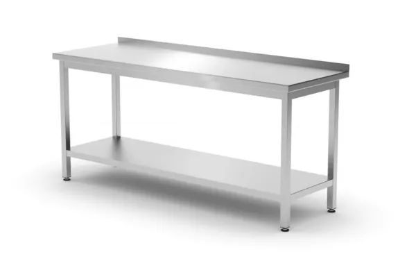 Mesa de Pared Profi Line con Estante - L 1800 x P 600 mm