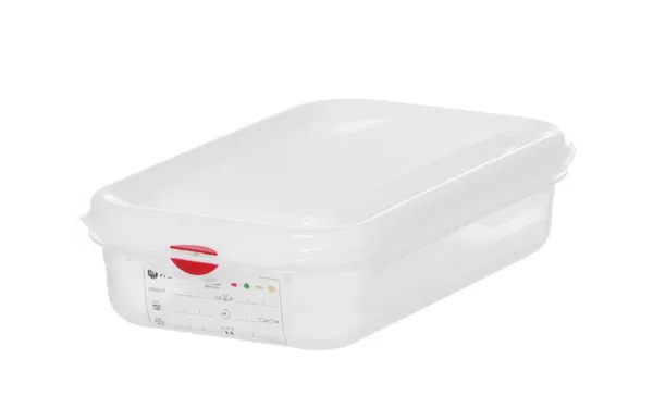 Cubeta GN 1/4 Transparente de PP - 1,8 L