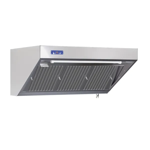 Campana Snack Completa Profundidad 900 - Longitud 2000 - Con Motor, Led y Variador - Reacondicionada