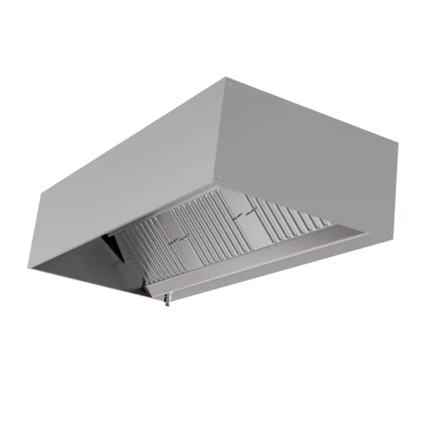 Campana cúbica de 900 de profundidad con LED y sin motor - Longitud 4000
