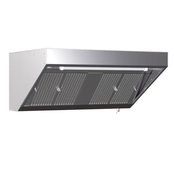 Campana Snack Profundidad 900 con Led y Sin Motor - Longitud 5400
