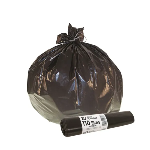 Bolsa de basura - 100 L - Rollo de 25 bolsas