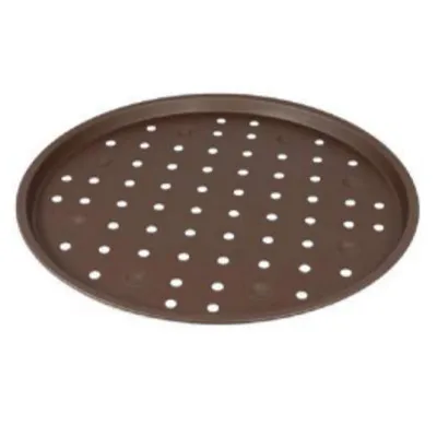Placa de pizza perforada con patas - Ø 330 mm