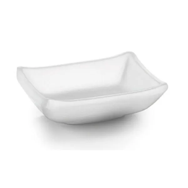 Mini Bandeja de Salsa de Melamina - 9 x 7 cm