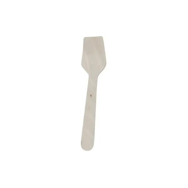 Cuchara de helado de abedul - Ecológica - Lote de 100