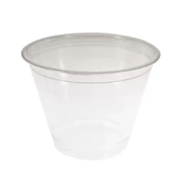 Tarro Transparente de Plástico - 270 ml - Lote de 50