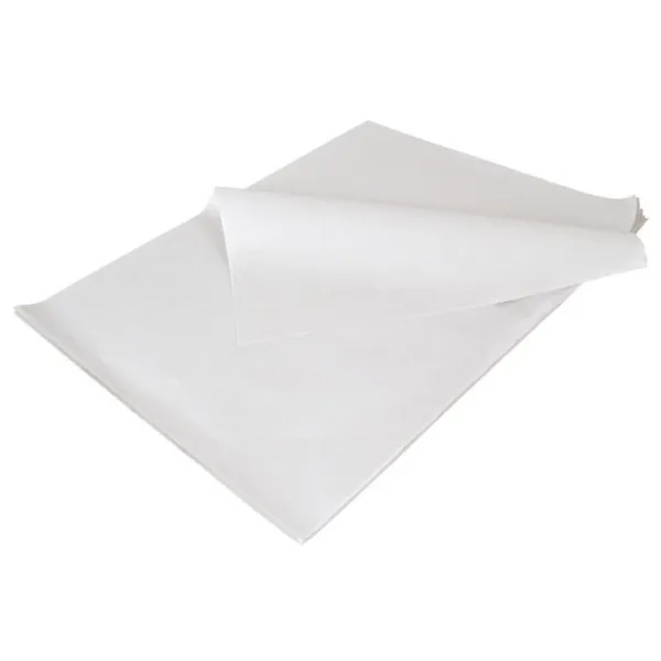Papel encerado blanco de kraft - 50 x 65 - 10 kg
