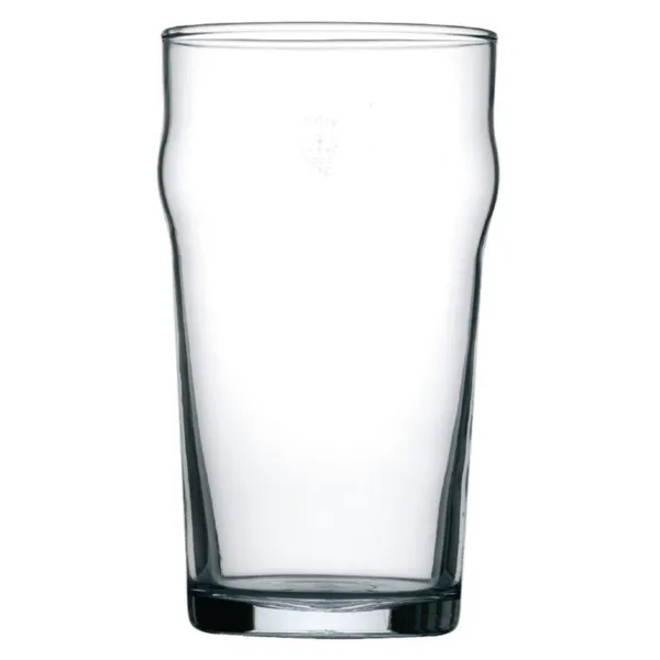 Vasos de cerveza nucleados Nonic de 570 ml - Lote de 48