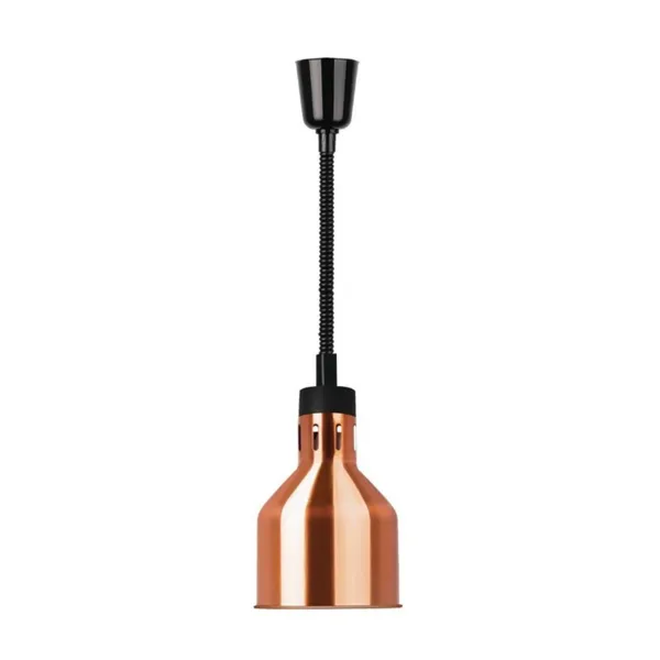 Lampe Chauffante Rétractable Finition en Cuivre 250 W