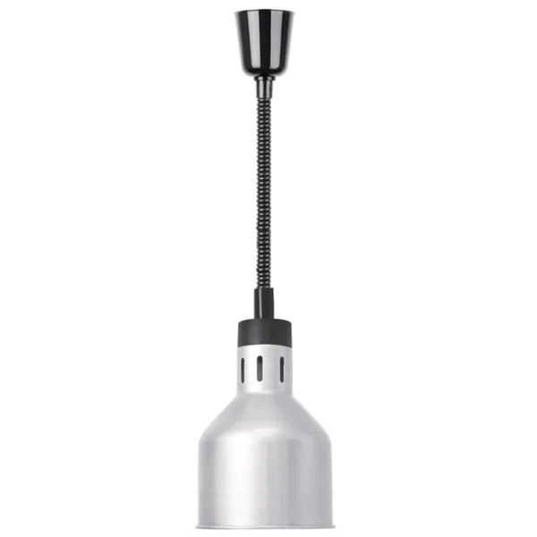 Lampe Chauffante Rétractable Finition Métal Brossé 250 W