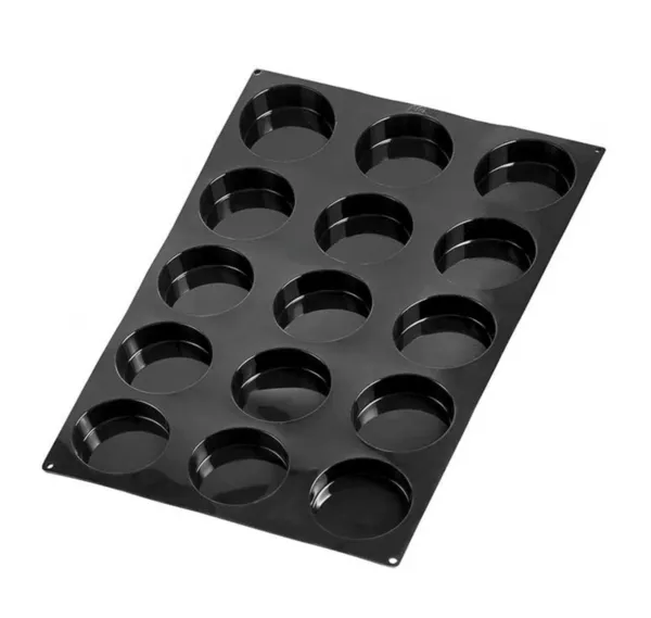Molde para pasteles de silicona en forma de florentino - 15 piezas