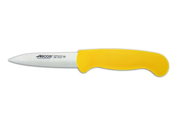 Couteau d'Office Prof 2900 - Lame de 8 cm - Jaune