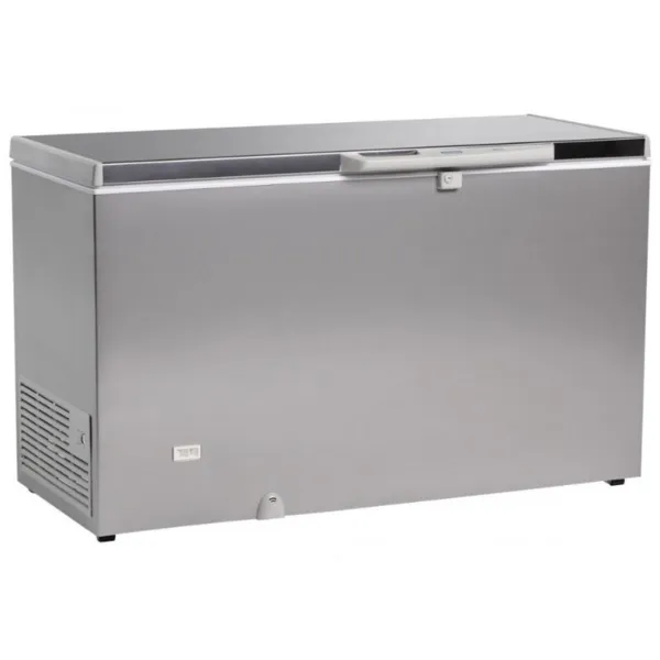 Congelador de arcón profesional de acero inoxidable - 500 L