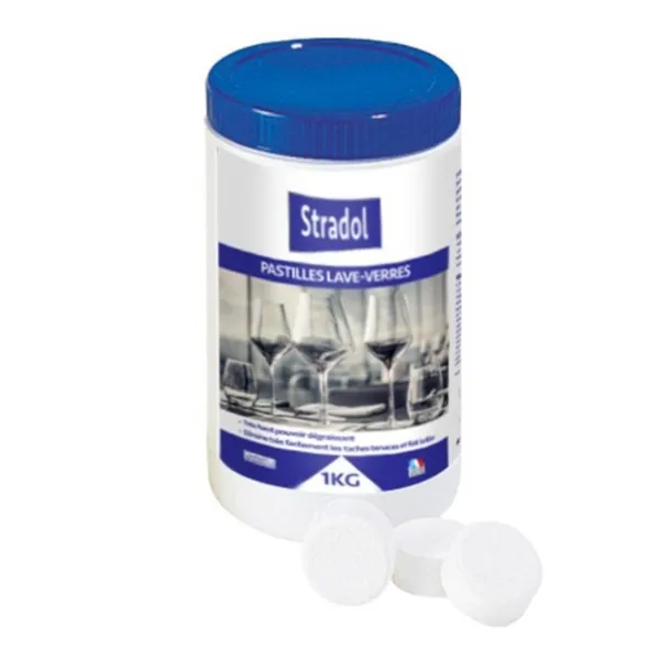 Pastilles de Lavage pour Lave-Verre - 50 Pastilles de 20 g