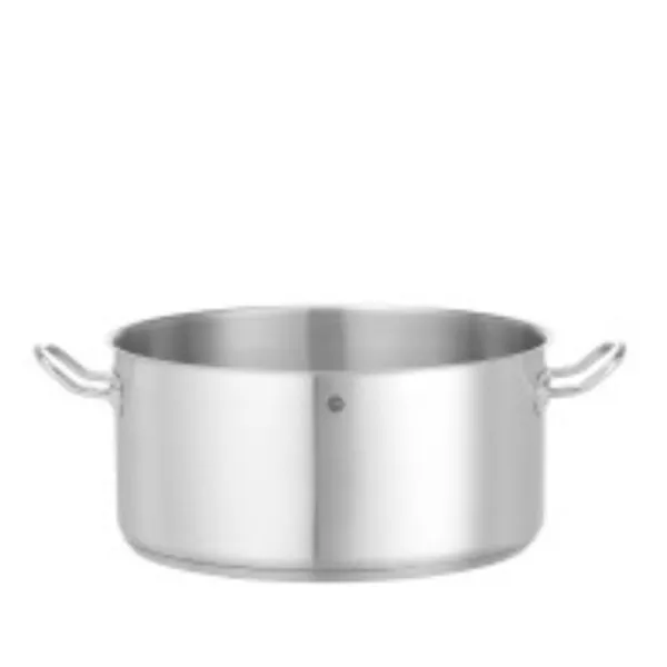 Cacerola Alta de Acero Inoxidable sin Tapa - Kitchen Line - 11,9 L - ø 320 mm