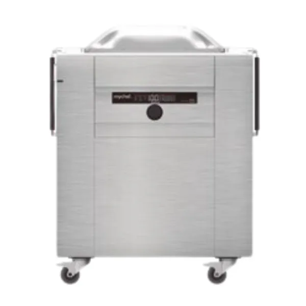 Máquina de vacío sobre soporte iSensor S - Bomba Becker - 2 barras de soldadura y gas inerte